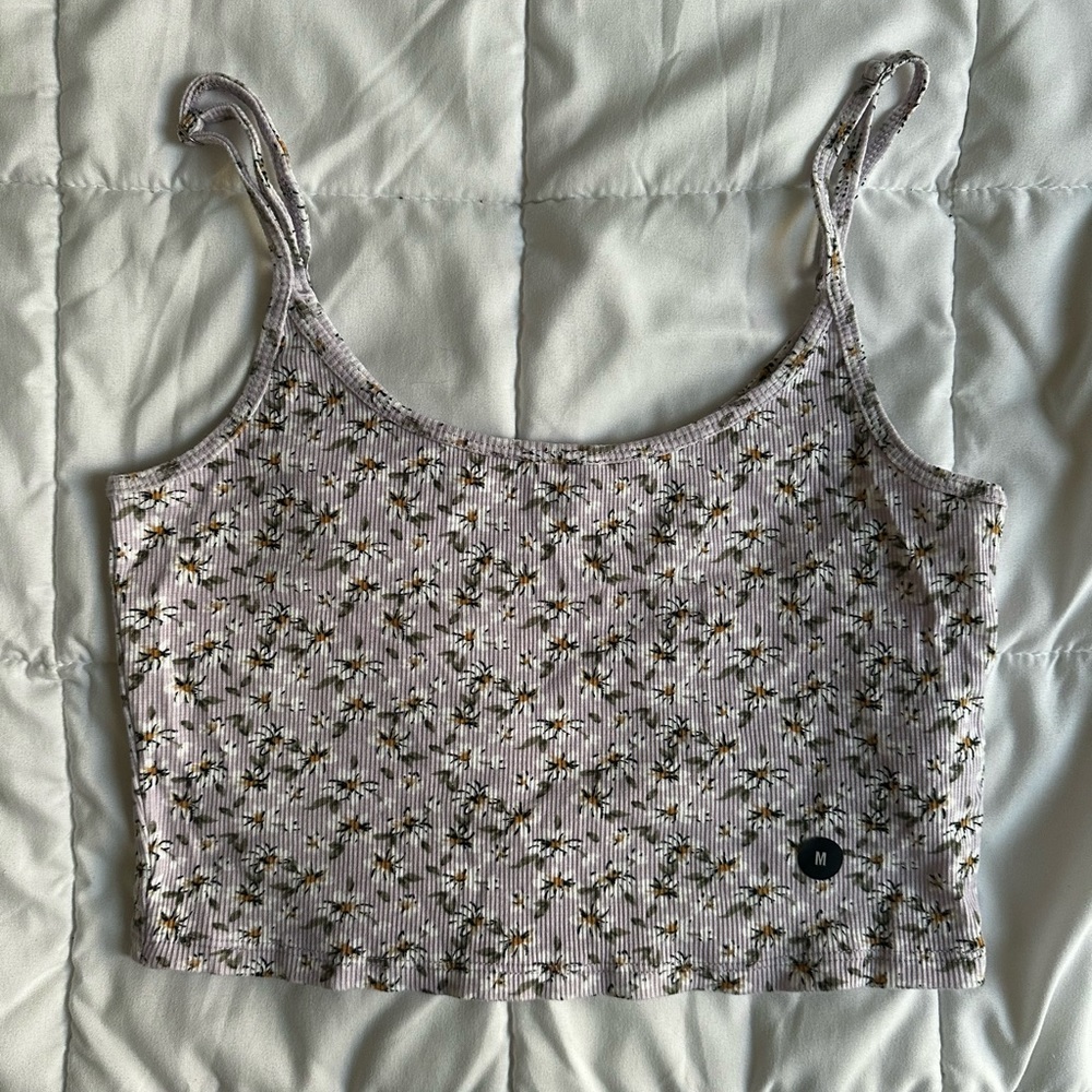 Hollister Floral Cami Crop Top